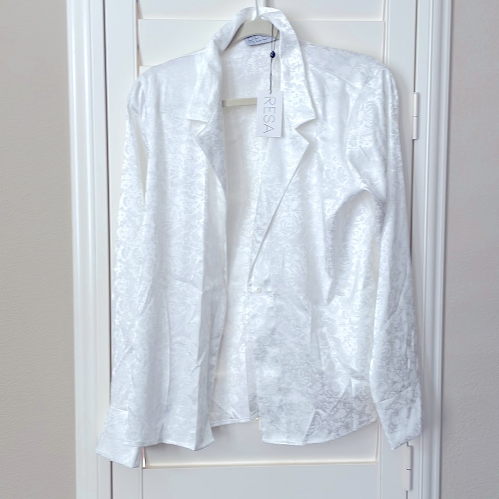Resa size small white blouse